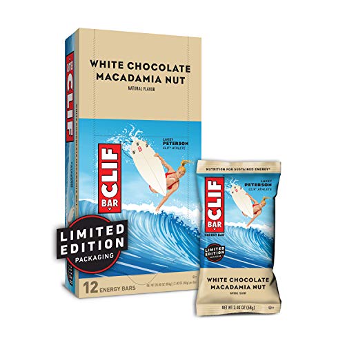 Clif Bar - Energy Bars - White Chocolate Macadamia Nut Flavor -