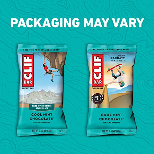 Clif Bar Energy Bars With Caffeine- Packaging May Vary, Cool Min