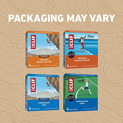 Clif Bar - Energy Bars – Care Package - Chocolate Chip And Crunc