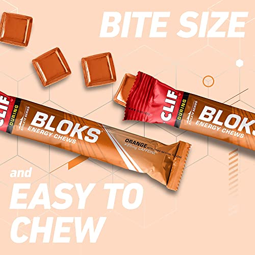 Clif Bloks Energy Chews Orange 18 Packets