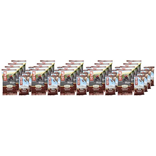 Clif Bars - Chocolate Brownie - 10 Full Size And 10 Mini Energy