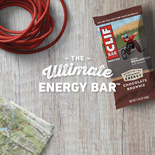 Clif Bars - Chocolate Brownie - 10 Full Size And 10 Mini Energy