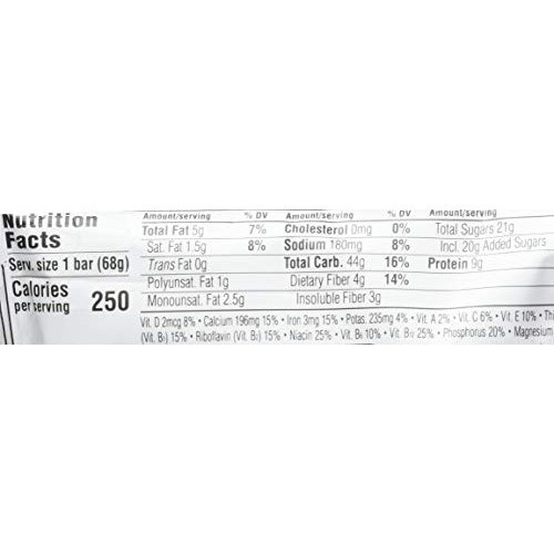 Clif Bars - Chocolate Brownie - 10 Full Size And 10 Mini Energy