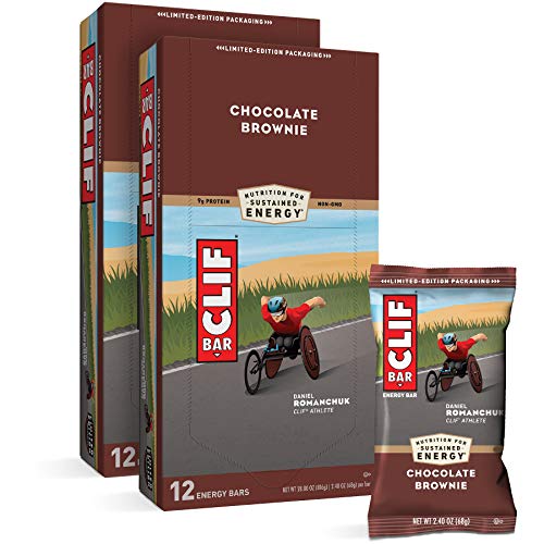 Clif Bars - Energy Bars - Chocolate Brownie Made With Organic Oa