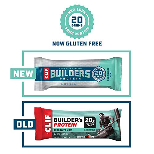 Clif Builders - Protein Bars - Chocolate Mint - 20G Protein 2.4