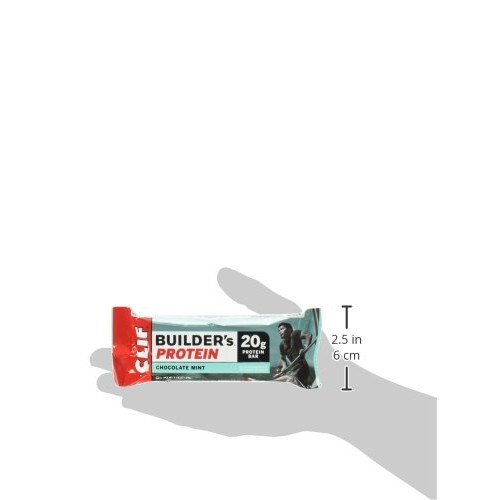 Clif Builders - Protein Bars - Chocolate Mint - 20G Protein 2.4