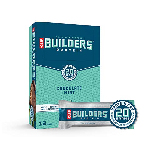 Clif Builders - Protein Bars - Chocolate Mint - 20G Protein 2.4