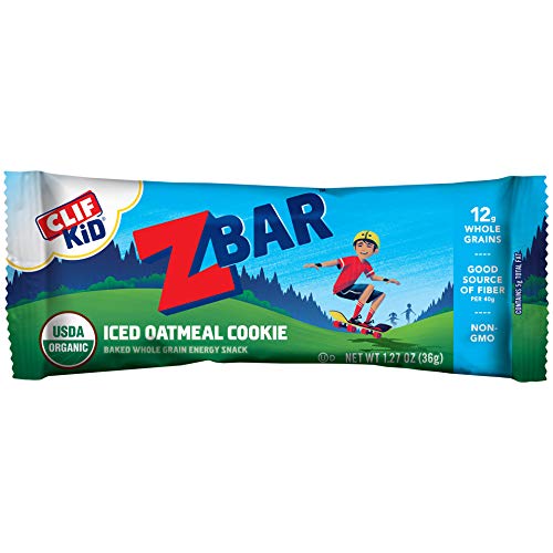 Clif Kid Zbar - Organic Energy Bar - Iced Oatmeal Cookie - 1.27