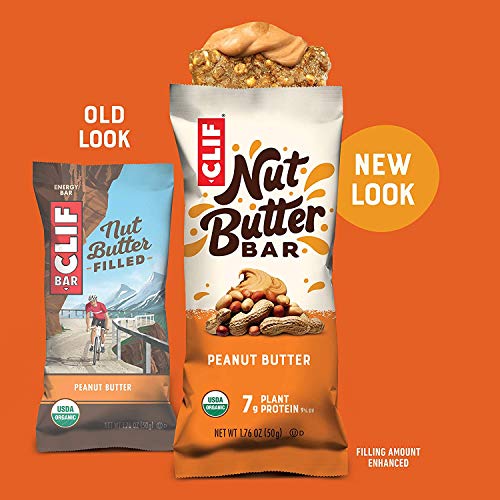 Clif Nut Butter Bar - Organic Snack Bars - Peanut Butter - Organ