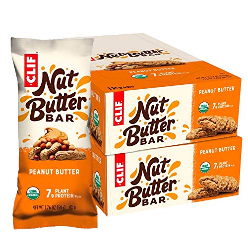 Clif Nut Butter Bar - Organic Snack Bars - Peanut Butter - Organ