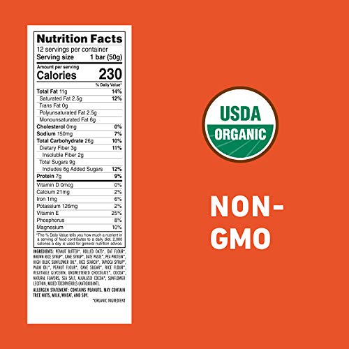 Clif Nut Butter Filled - Organic Snack Bars - Chocolate Hazelnut