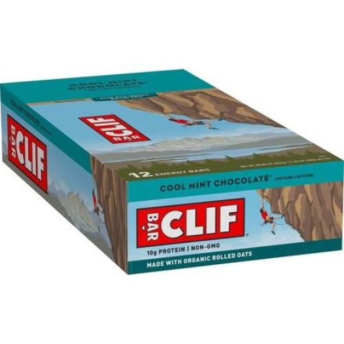 Clifbar Clifbar Clif Bars - 12 Pack Cool Mint Chocolate W/Caffei