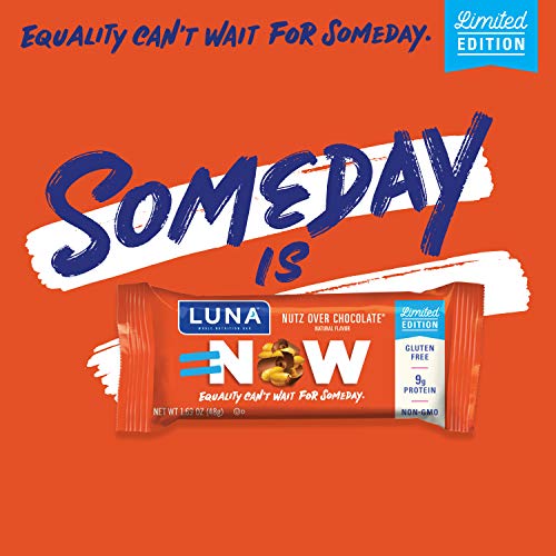 Luna Bar - Gluten Free Snack Bars - Nutz Over Chocolate Flavor -