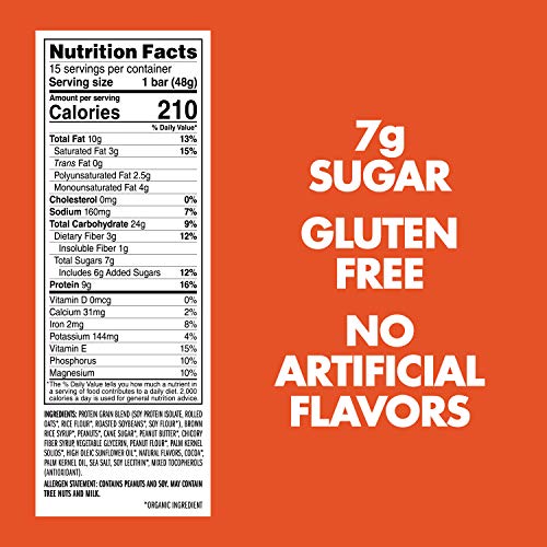 Luna Bar - Gluten Free Snack Bars - Nutz Over Chocolate Flavor -