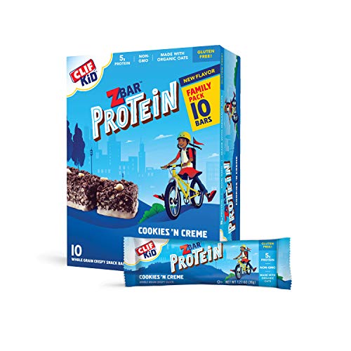 Clif Kid Z Bar- Protein Granola Bars - Cookies And Creme - 1.27 Clif Kid Z Bar- Protein Granola Bars - Cookies And Creme - 1.27