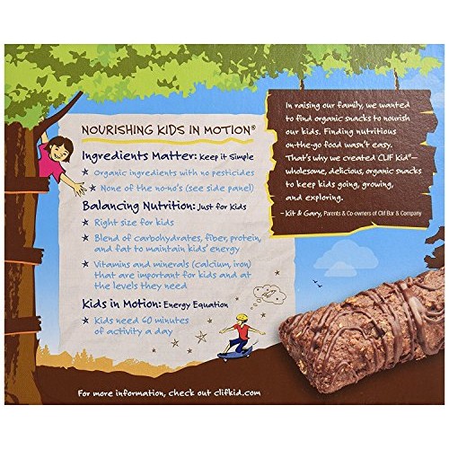 Clif Kid Zbar - Organic Granola Bars - Chocolate Brownie - 1.27