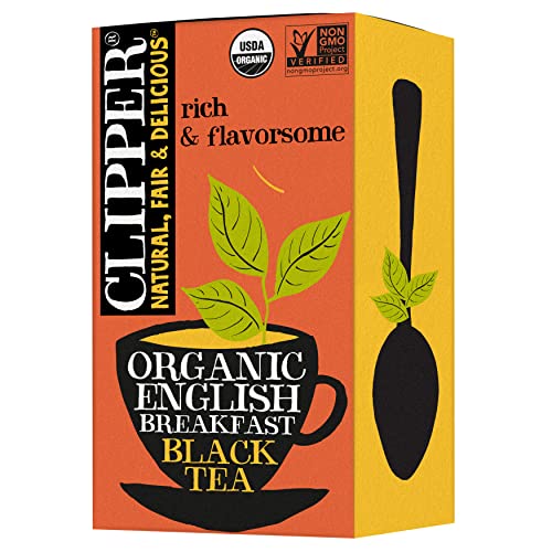 Clipper Tea Organic Fairtrade English Breakfast, Big Ben - USDA ...