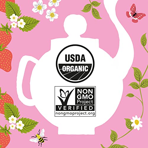 Clipper Tea, Strawberry & Elderflower, Organic Tea with Licorice...