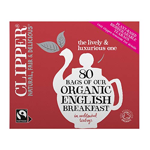 Clipper Organic Fairtrade English Breakfast Tea 80 Bags