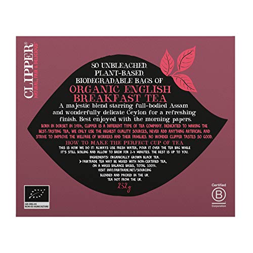 Clipper Organic Fairtrade English Breakfast Tea 80 Bags