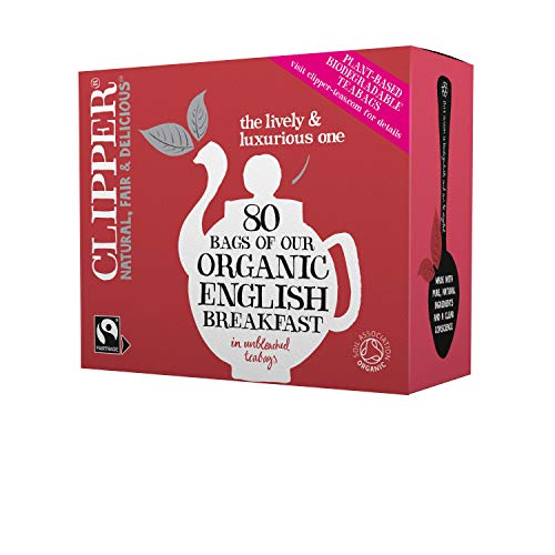 Clipper Organic Fairtrade English Breakfast Tea 80 Bags