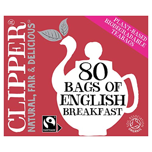 Clipper Organic Fairtrade English Breakfast Tea 80 Bags