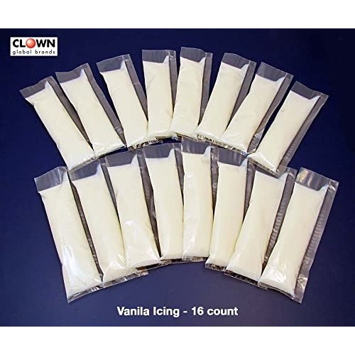 Clown Global Brands Vanilla Icing-16Ct 2Oz Packets
