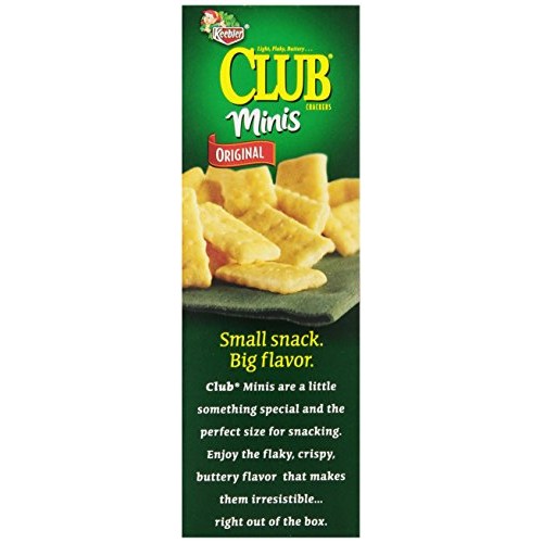Club Crackers, Original Minis, 11-Ounce Boxes Pack Of 4