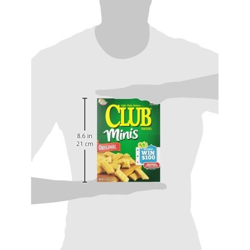 Club Crackers, Original Minis, 11-Ounce Boxes Pack Of 4