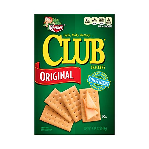 Keebler Club Crackers, Original, Easy Serve Singles, 5.25 Oz Box