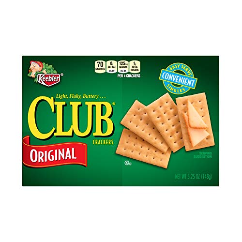 Keebler Club Crackers, Original, Easy Serve Singles, 5.25 Oz Box