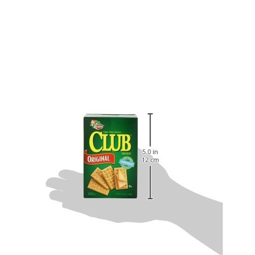 Keebler Club Crackers, Original, Easy Serve Singles, 5.25 Oz Box