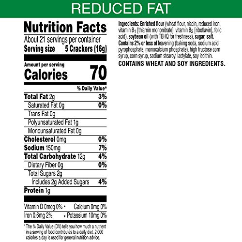 Keebler Club Crackers, Original, Reduced Fat, Cholesterol Free,