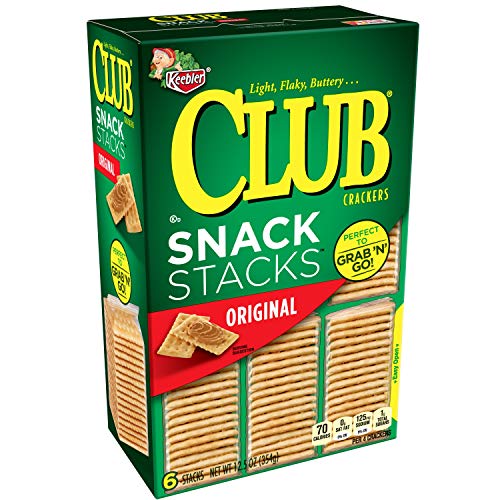 Keebler Club, Crackers, Original, Snack Stacks, Grab N Go, 12.