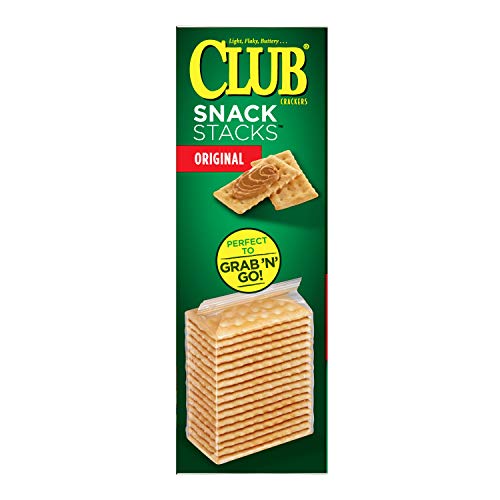 Keebler Club Crackers, Snack Stacks, Original, Grab N Go, Fami