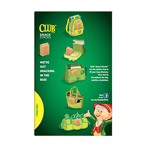 Keebler Club Crackers, Snack Stacks, Original, Grab N Go, Fami