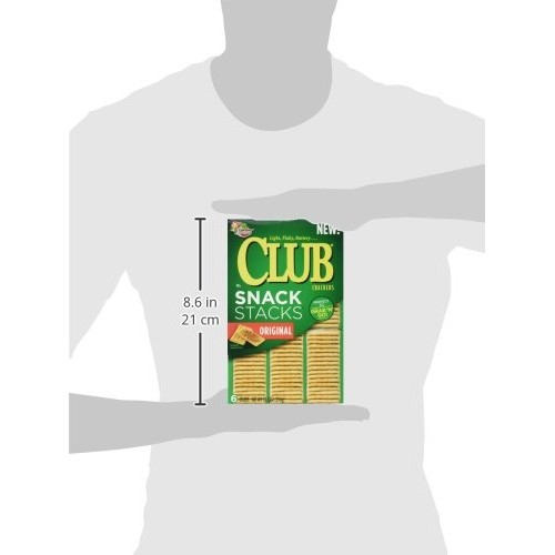 Keebler Club Crackers, Snack Stacks, Original, Grab N Go, Fami