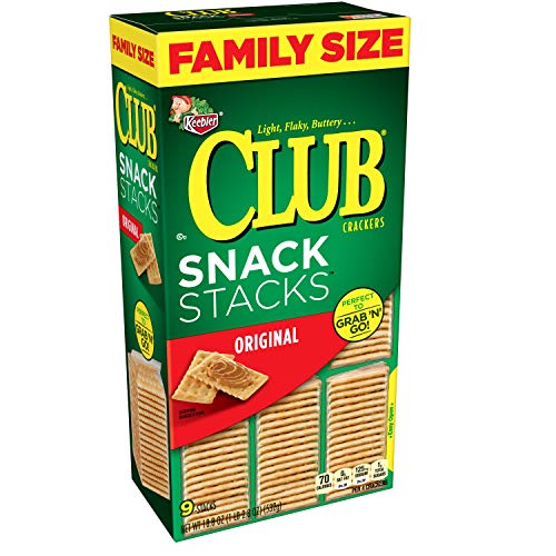 Keebler Club Crackers, Snack Stacks, Original, Grab N Go, Fami