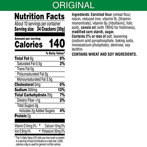 Keebler Club Minis, Crackers, Original, No Artificial Flavors, 1