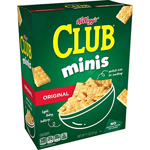 Keebler Club Minis, Crackers, Original, No Artificial Flavors, 1