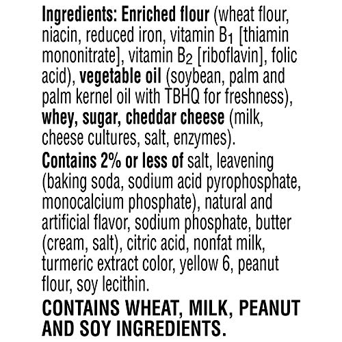 Keebler, Sandwich Crackers, Club And Cheddar, 11Oz Tray 8 Count