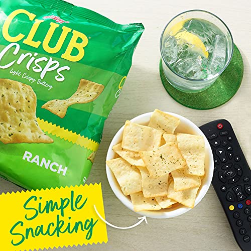 Kelloggs Club Cracker Crisps, Baked Snack Crackers, Party Snack...