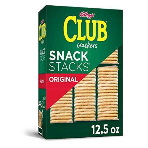 Kelloggs Club Crackers Original, Lunch Box Snacks, Snack Stacks