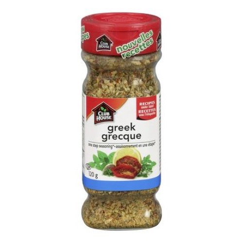 Club House One Step Seasoning, Greek 120G/4.2 Oz. {Imported From