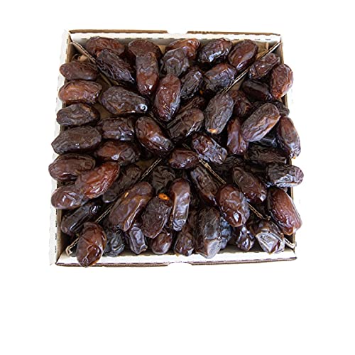Dates Medjool 5 lb Bulk Box Fresh Medjool Organic Dates with Pit...