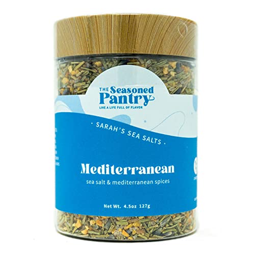 Sarahs Sea Salt, Mediterranean 4 Oz.