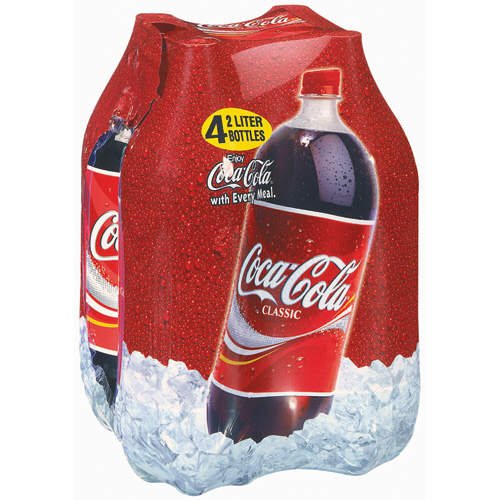 Coca-Cola - 2L Bottles - 4 Ct. Coca-Cola - 2L Bottles - 4 Ct.