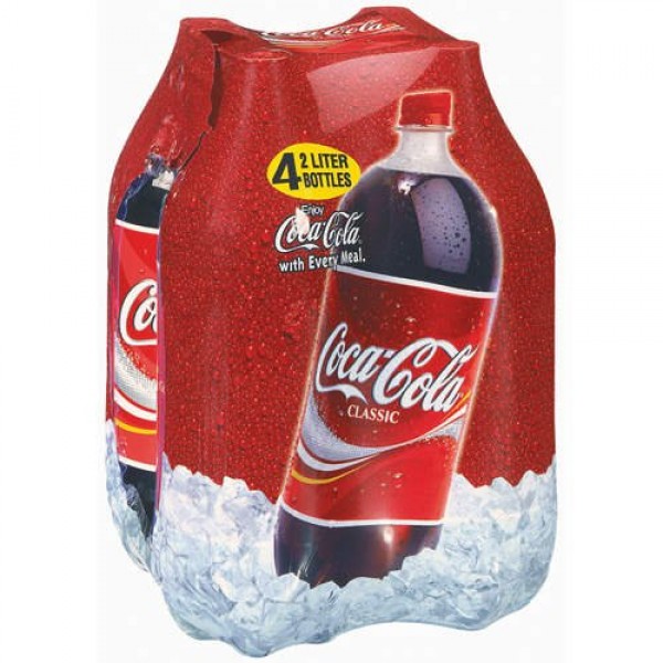 Coca-Cola - 2L Bottles - 4 Ct.