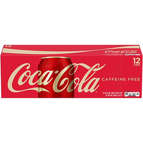 Coca-Cola Caffeine Free Soda Soft Drink, 12 Fl Oz Pack of 12