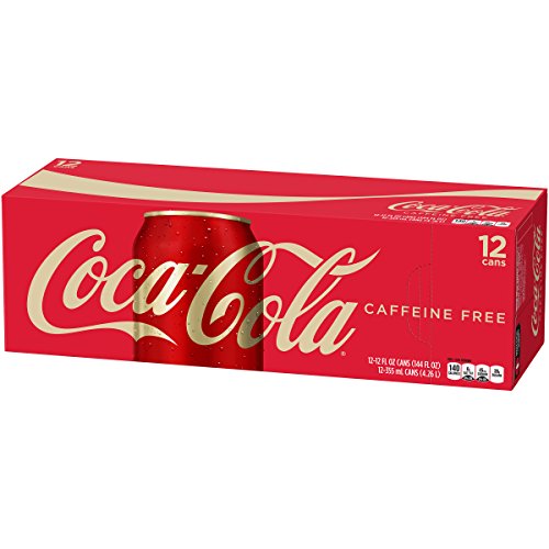 Coca-Cola Caffeine Free Soda Soft Drink, 12 Fl Oz Pack of 12